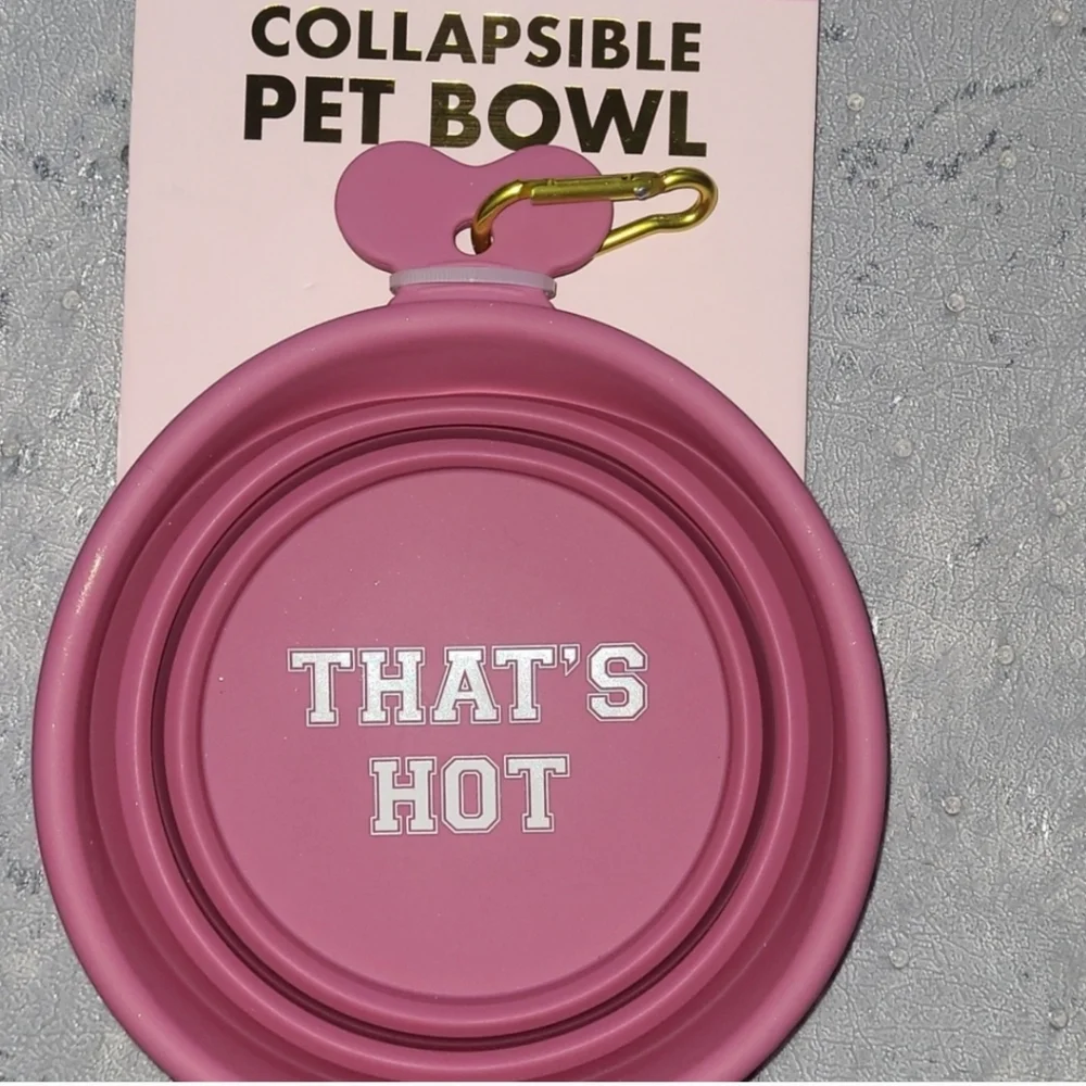 Paris Hilton Collapsible Pet Bowl- That's Hot